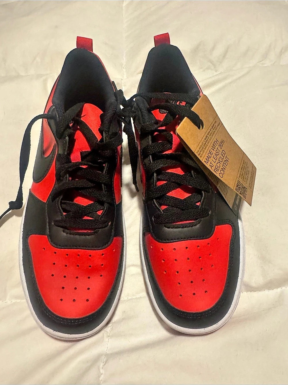 Nike Air Force 1 Red & Black NWT Sneakers